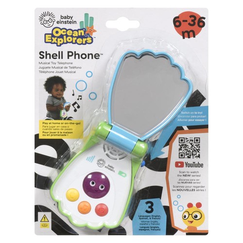 Baby Einstein Shell Phone Musical Toy 1 Count
