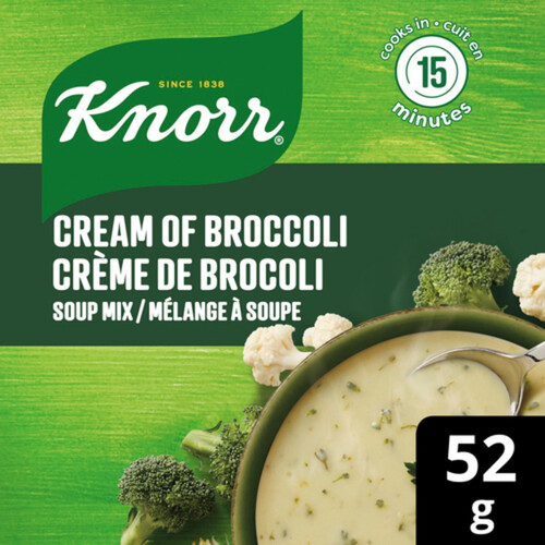 Knorr Dry Soup Mix Cream Of Broccoli For A Quick Delicious Soup 52 g Voilà Online Groceries