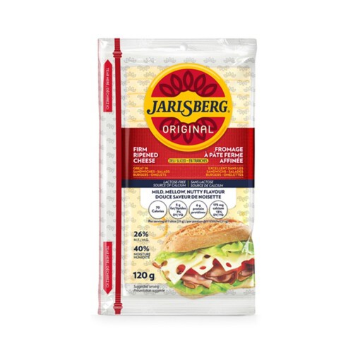 Jarlsberg Firm Ripened Sliced Cheese 120 g