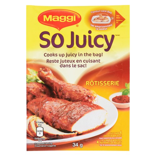 Maggi Seasoning Mix So Juicy Chicken Paprika Flavour 34 g