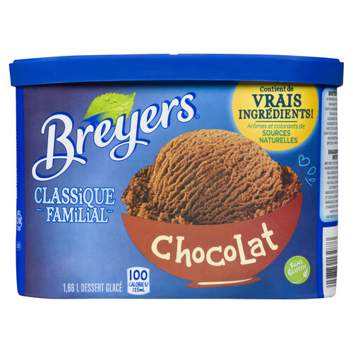 Breyers Classic GlutenFree Frozen Dessert Chocolate 1.66 L Voilà