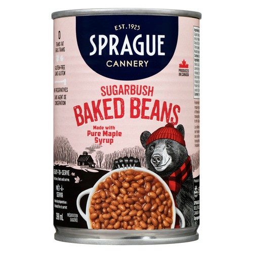 Sprague Canned Baked Beans Sugarbush 398 ml