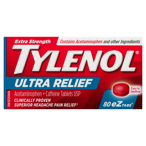 Tylenol Ultra Relief Tablets 80 EA