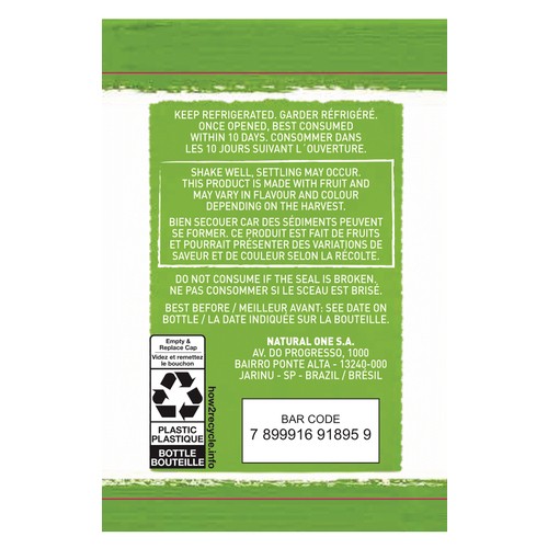 Natural One Juice Orange 1.7 L (bottle)