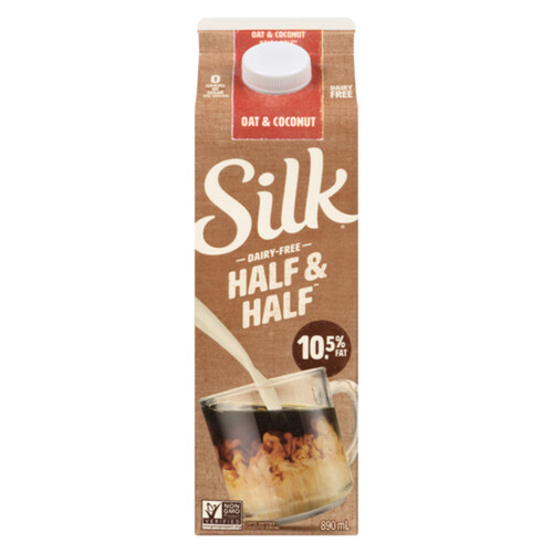 Silk Dairy-Free Half & Half Coffee Creamer Oat & Coconut 890 ml