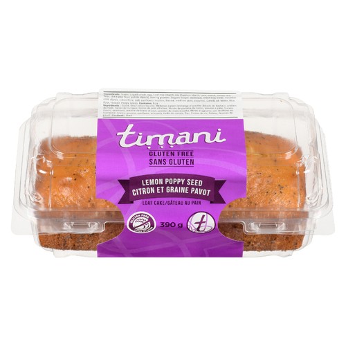 Timani Gluten-Free Lemon Poppy Seed Loaf 390 g