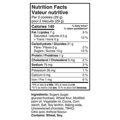 Oreo Sandwich Cookies Double Stuf Chocolate Family Size 436 g