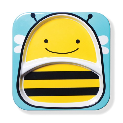 Skip Hop Zoo Tableware Melamine Plate Bee Design 1 EA