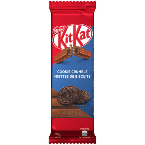Kit Kat Chocolate Bar Cookie Crumble 120 g