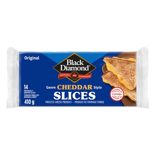 Black Diamond Original Thick Cheddar Slices 410 g