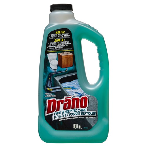 Drano Pipe & Septic Care Build-Up Remover 900 ml