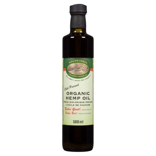 Willow Creek Certified Organic Hemp Oil 500 ml