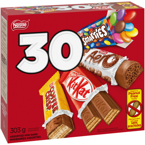 Nestlé Chocolate Mini Bars Assorted 30 Pack 303 g