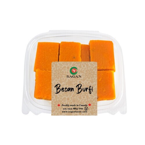 Sagan Foods Besan Burfi Sweet 400 g