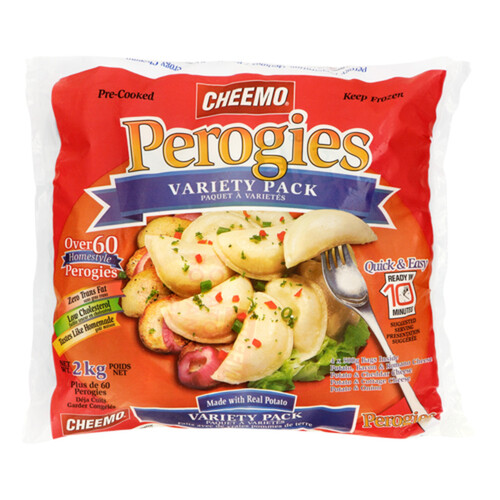 Cheemo Perogies Variety Pack 2 kg