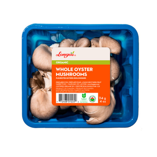 Longo's Organic Mushroomos Oyster 114 g