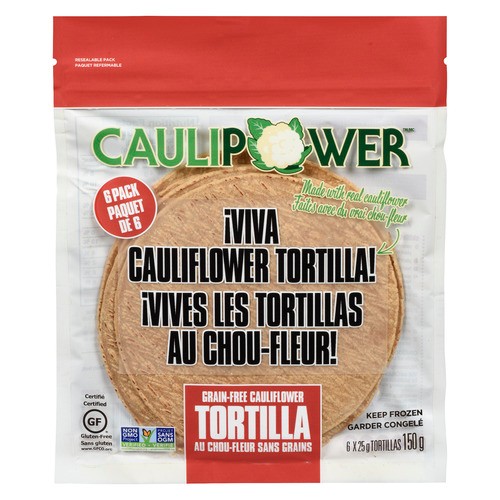Caulipower Grain Free Cauliflower Tortilla 150 g (frozen)