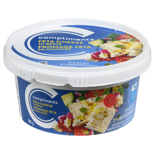 Compliments Cheese Feta In Brine 200 g
