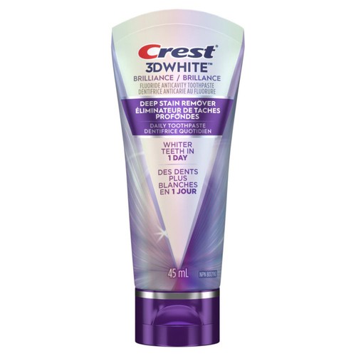Crest 3D White Toothpaste Deep Stain Remover Ultra White 45 ml