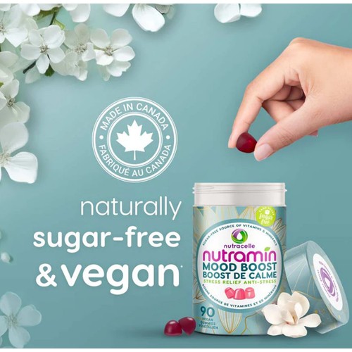 Nutramin Supplements Mood Boost Gummies 90 Count