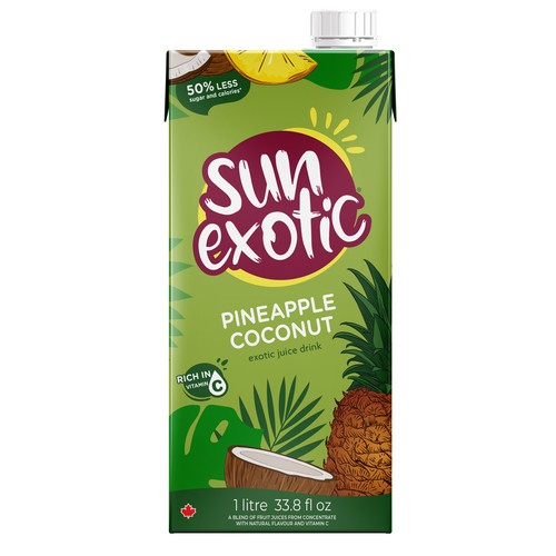 Sun Exotic Juice Pineapple & Coconut 1 L