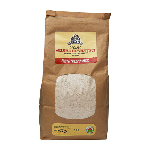 Farm Boy Organic Whole Grain Buckwheat Flour 1 kg