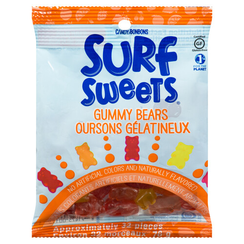 Surf Sweets All Natural Gummy Bears 78 g