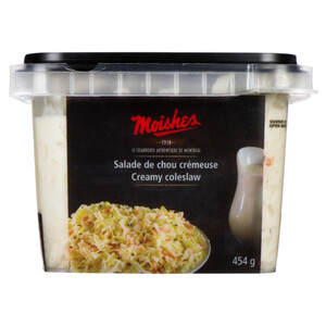 Moishes Salad Creamy Coleslaw 454 g - Voilà Online Groceries & Offers