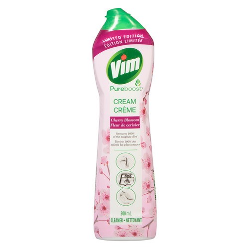 Vim PureBoost Cream Cleaner Cherry Blossom 500 ml