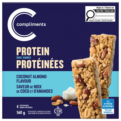 Compliments Protein Bars Coconut Almond 160 g