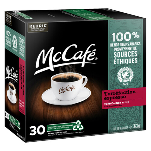 Mc Café Coffee Pods Rain Forest Espresso Dark Roast 30 K-Cups 323 g