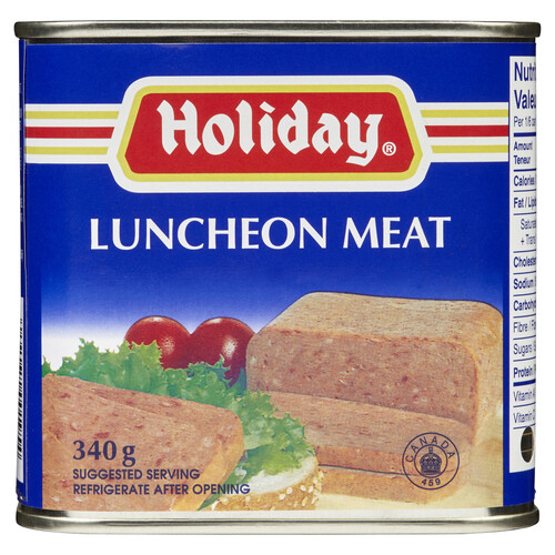 Holiday Canned Luncheon Meat 340 g