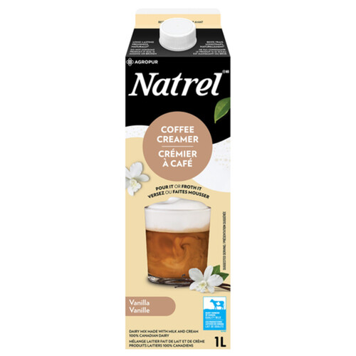 Natrel Vanilla Coffee Creamer 1 L