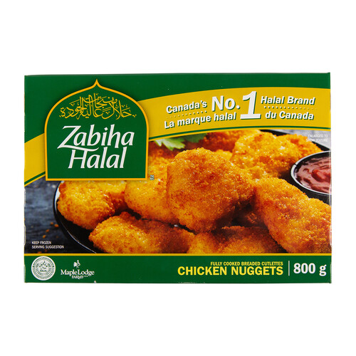 Voilà Online Grocery Delivery Zabiha Halal Chicken Nuggets 800 g