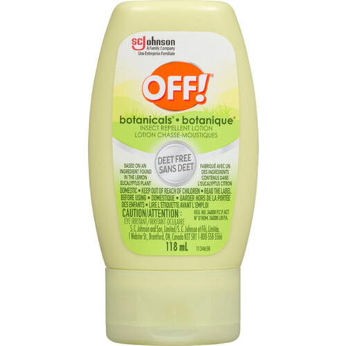 OFF! Botan Insect Repellent Lotion 118 ml