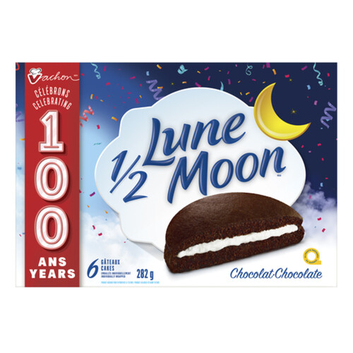 Vachon ½ Lune Moon Cakes Chocolate 282 g