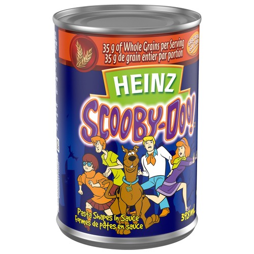 Heinz Scooby-Doo Shaped Pasta Whole Grain 398 ml