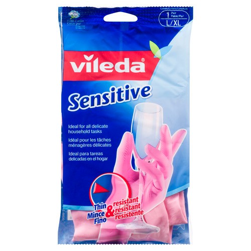 Vileda Gloves Sensitive Large/Xlarge 
