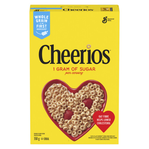 Cheerios Cereal Original Breakfast Whole Grains 350 g