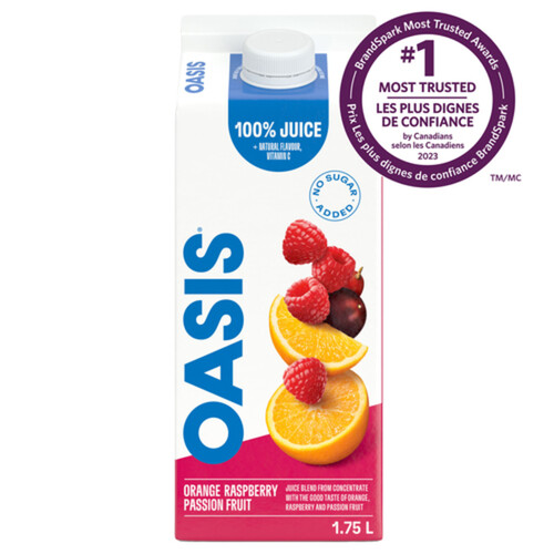 Oasis Juice Orange Raspberry Passion Fruit 1.75 L