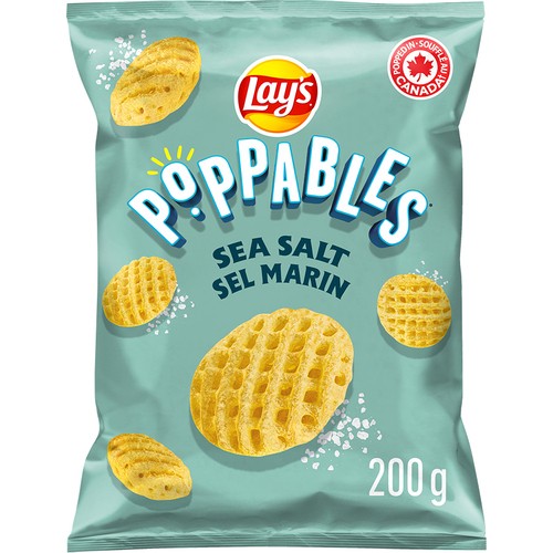 Lay’s Poppables Potato Snacks Sea Salt Flavoured 200 g