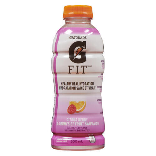 Gatorade G Fit Electrolyte Beverage Citrus Berry 500 ml (bottle)