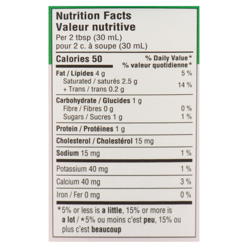 Olympic Organic 14% Sour Cream 500 ml