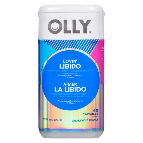 OLLY Supplements Lovin' Libido Capsules 40 Count