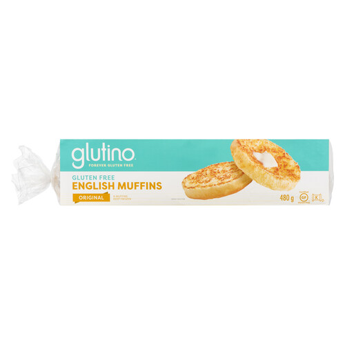 Glutino Gluten-Free Frozen English Muffins Original 480 g