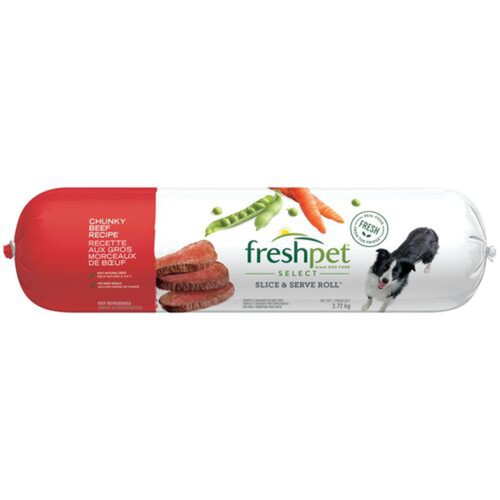 Freshpet Adult Dog Food Chunky Beef Vegetable 2.73 kg