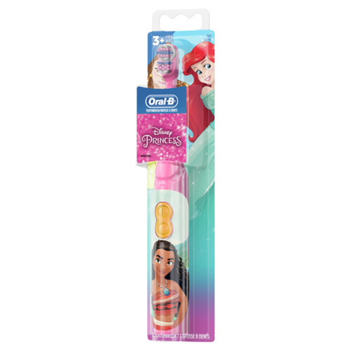 Oral-B Kids Battery Toothbrush Disney Princess Soft Bristles Kids 3+