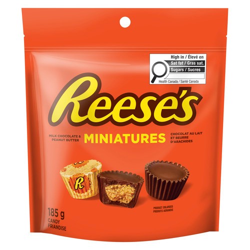 Reese's Mini Milk Chocolate Peanut Butter Cups 185 g