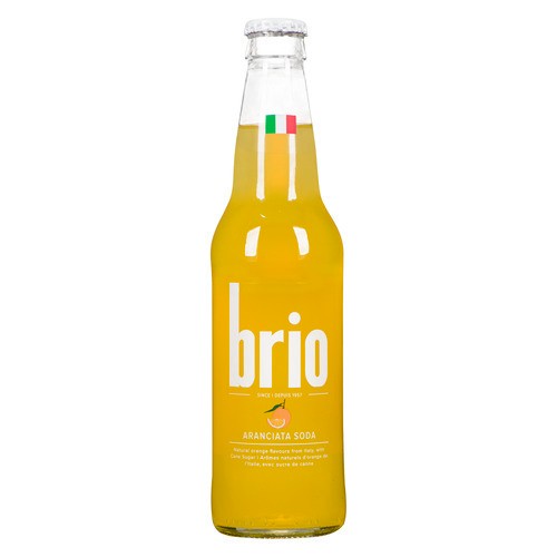 Brio Soda Aranciata 355 ml (bottle)