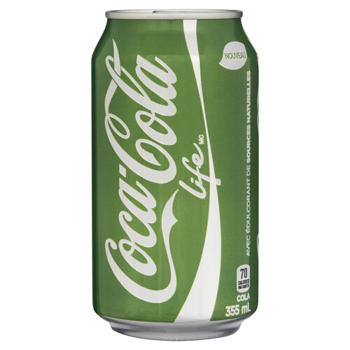 Coca-Cola Life Soft Drink 355 ml (can)